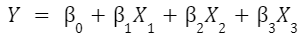 Multiple Linear Regession formula